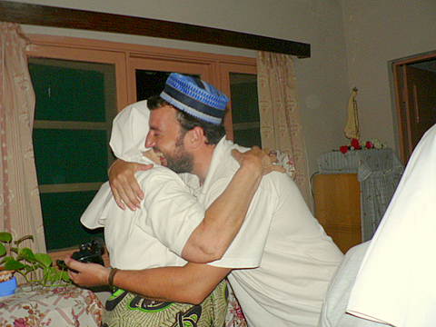 En mi fiesta de despedida de Chiúre