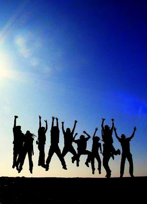 La alegría se contagia