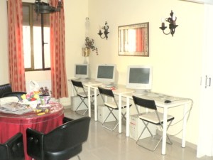 Y aquí está está la Sala de Ordenadores