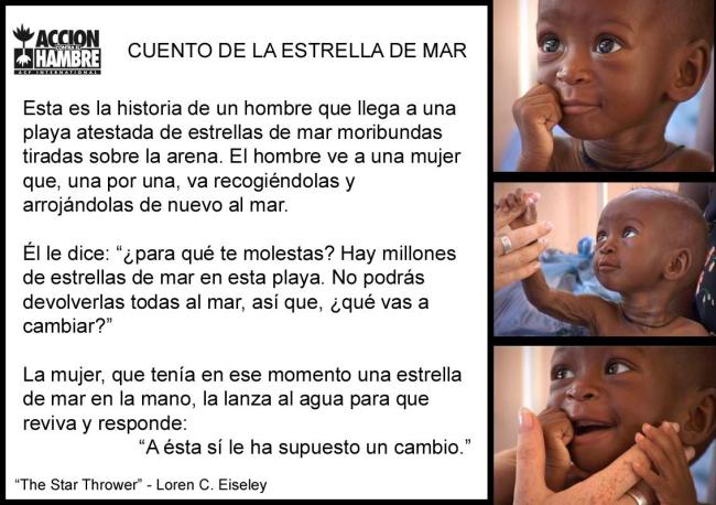 Cuento estrella de Mar