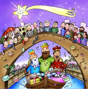 Reyes Magos en el Puente