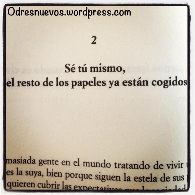 Sé tú mismo