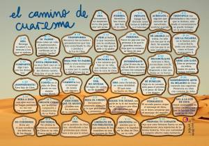 Calendario de Cuaresma Patricia y Nacho