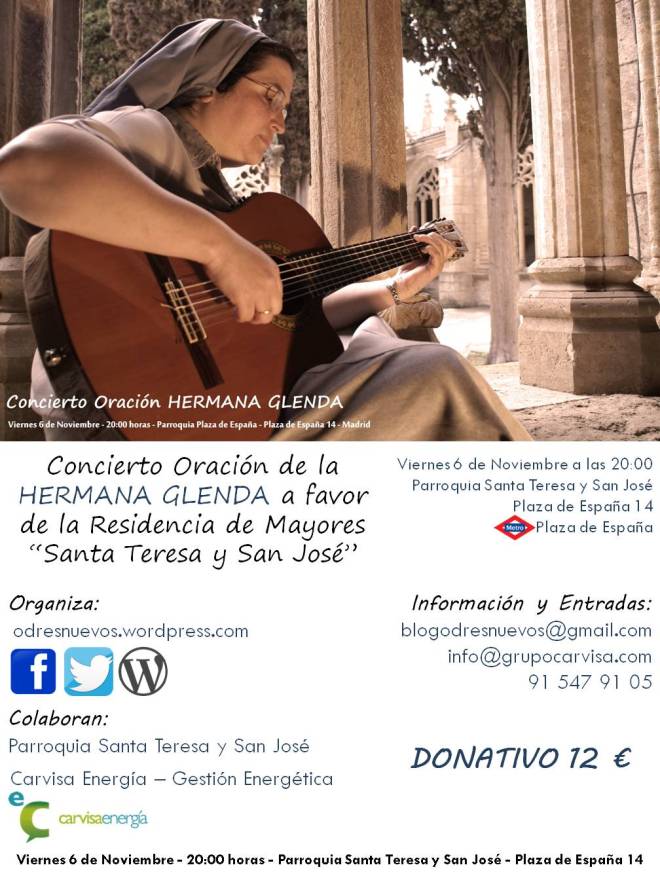 Cartel Concierto Hna Glenda Odres Nuevos