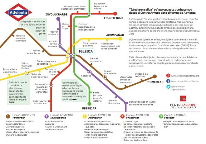 Odres Nuevos Plano Adviento Centro Arrupe Jesuitas Valencia