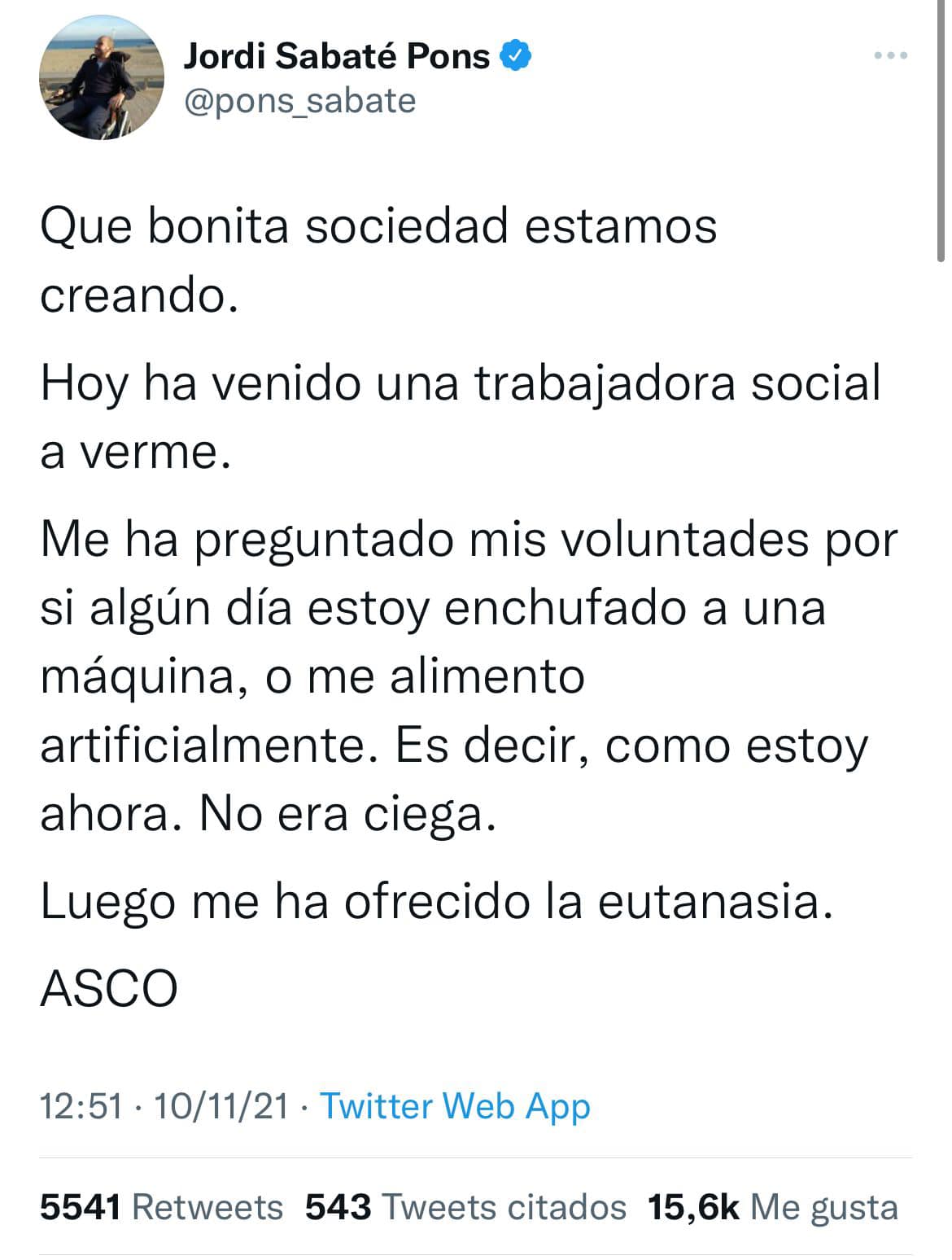 Odres Nuevos - Jordi - Eutanasia