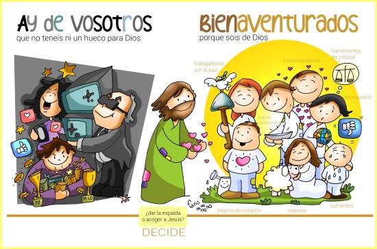 Odres Nuevos Evangelio 13 de febrero 2022 color texto