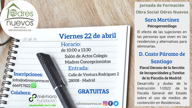 Obra Social Odres Nuevos - Jornada Sujeciones