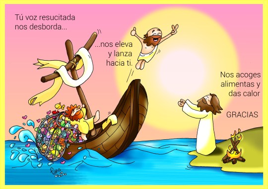 Odres Nuevos - Evangelio - 1 MAYO 2022 COLOR texto