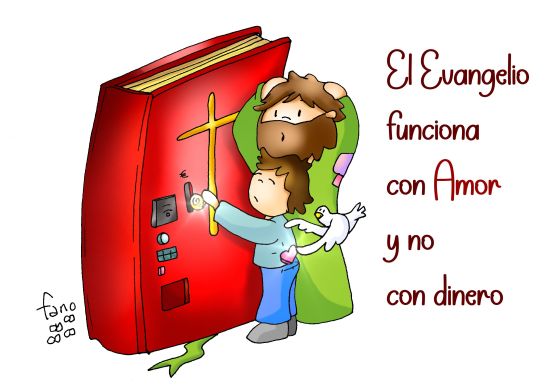 Odres Nuevos Evangelio 22 de octubre de 2023 color texto