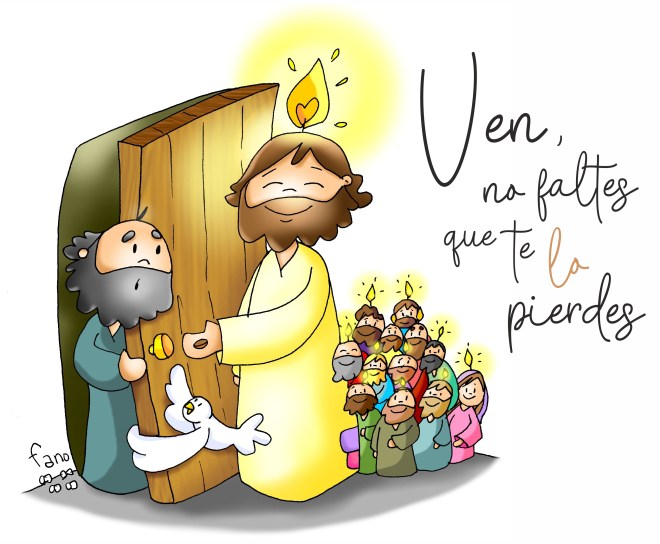 Odres Nuevos Evangelio 7 abril 2021 color texto