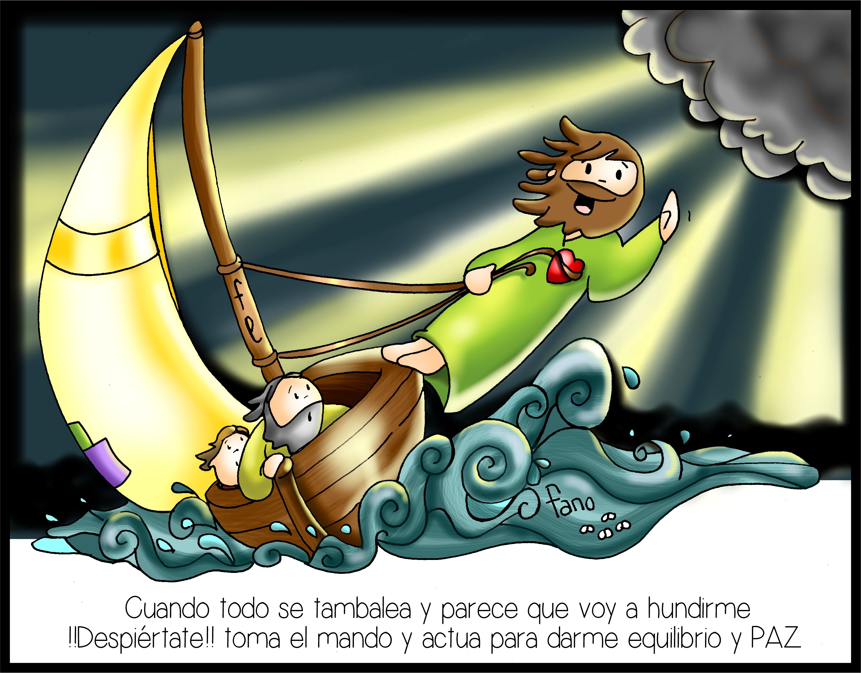 odres-nuevos-evangelio-22-junio-2024-XII Tiempo Ordinario - Ciclo B Color